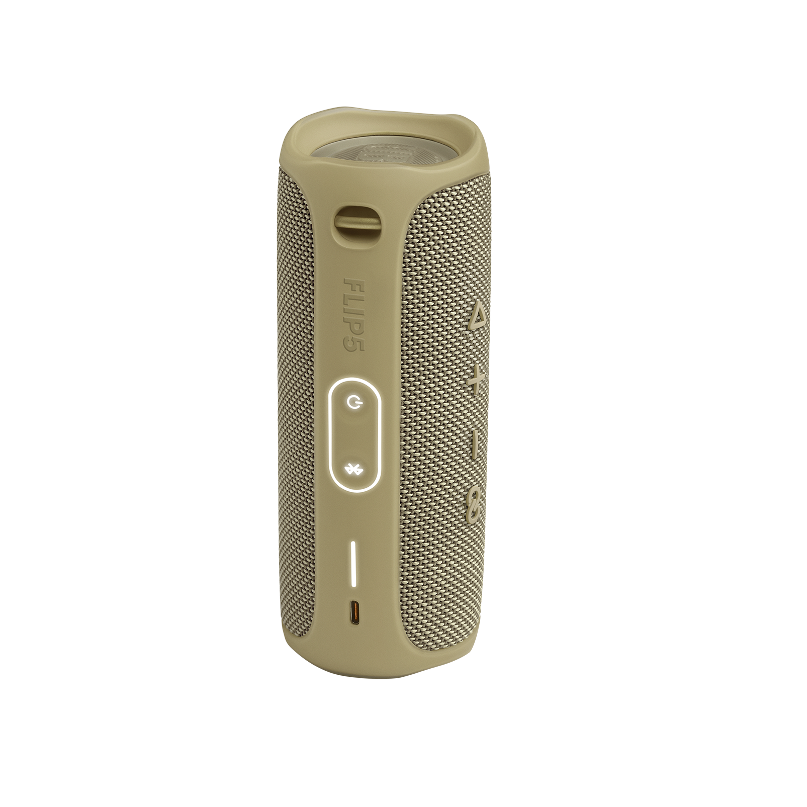 JBL Flip 5 - Sand - Portable Waterproof Speaker - Back